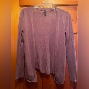 Maurices Deep Purple Cardigan Sweater Size Small